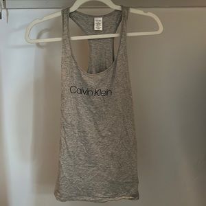 Calvin Klein racer back tank top